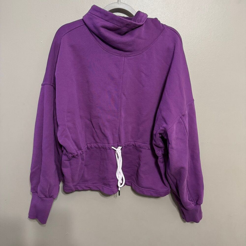 Free People Movement Remi Pullover Sweatshirt in purple women’s large - Picture 2 of 8